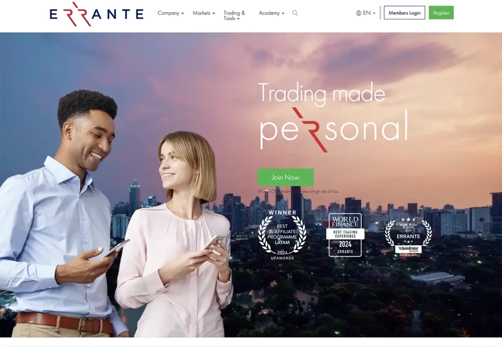 Errante Broker Profile