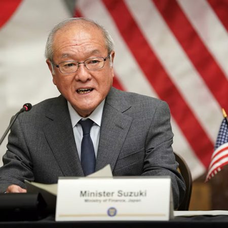 Japan ‘deeply concerned’ about rapid, one-sided forex moves, finance minister says