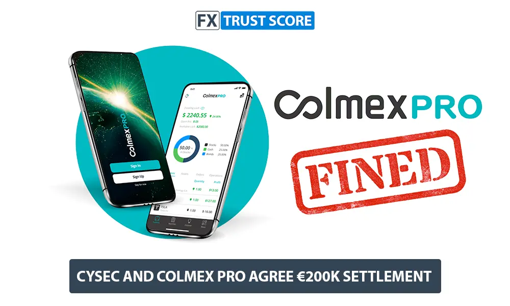 CySEC and Colmex Pro agree 200k Settlement Fine
