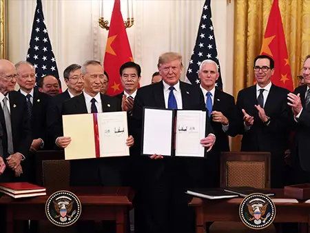 Trump announces US-China trade agreement