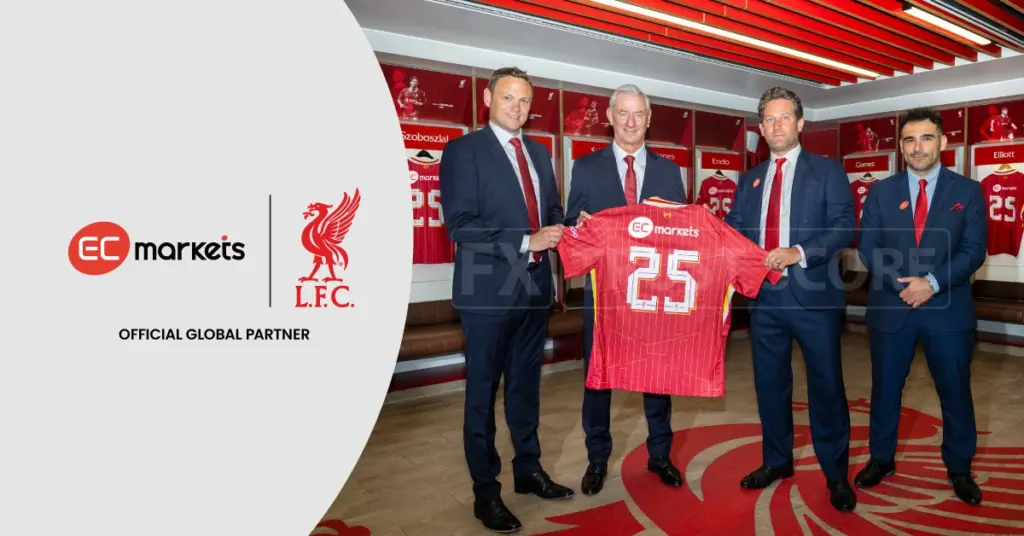 EC Markets Becomes Official Global Partner of Liverpool Football Club