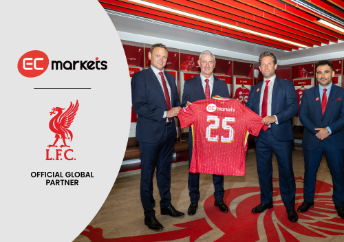 EC Markets secures a Multi-Year Sponsorship Deal with Premier League Champions Liverpool FC