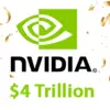 Nvidia makes history after reaching $4 trillion market cap