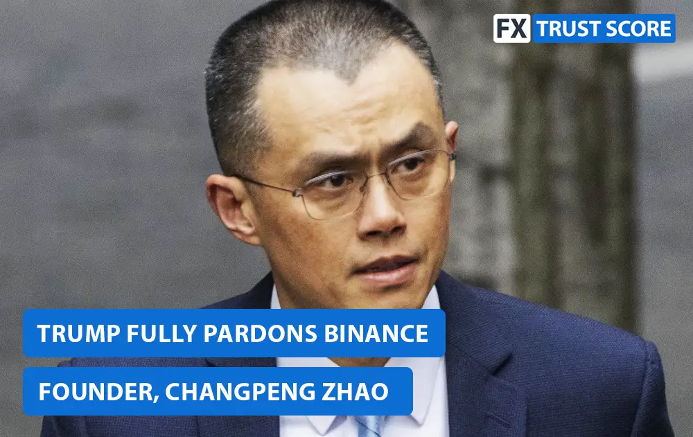 Trump Grants Full Pardon to Binance Founder, Changpeng Zhao