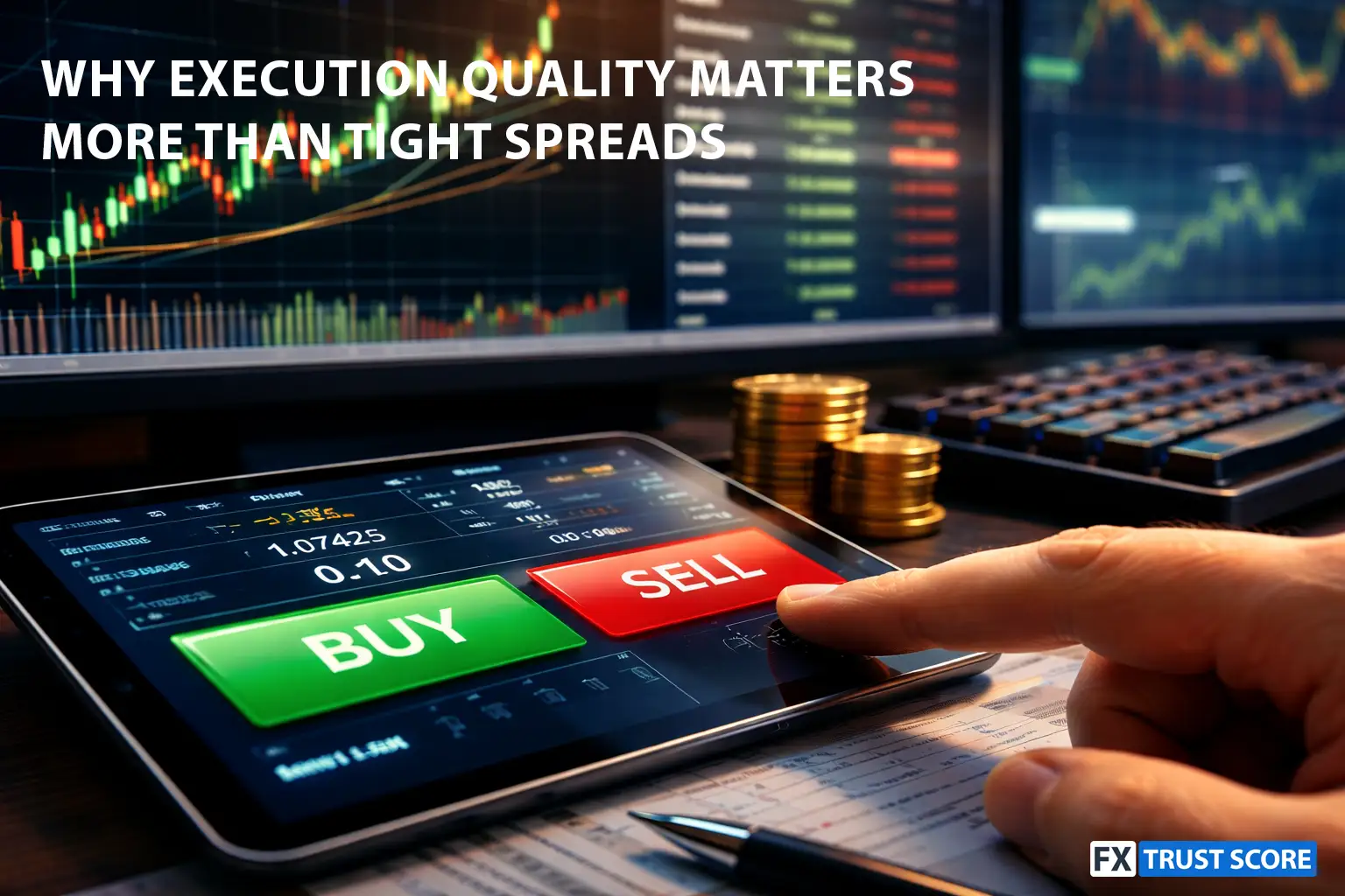Why execution quality matters more than tight spreads - forex education
