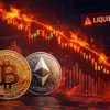 Crypto Markets Slide as Bitcoin, Ethereum Drop and Liquidations Surge