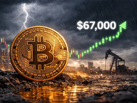 Bitcoin Climbs Back Above $67,000 After Volatile Week