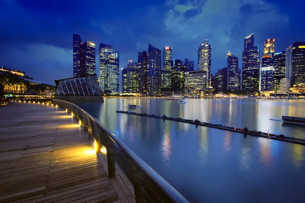 Modern Singapore skyline representing the city's growing influence as Asia's leading wealth management and financial services hub