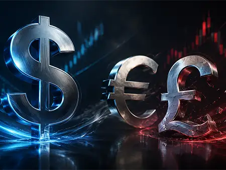 Dollar rises while euro and pound struggle with rate and political risk