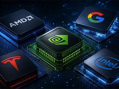 Nvidia and AMD rebound before Alphabet, Tesla and Intel results