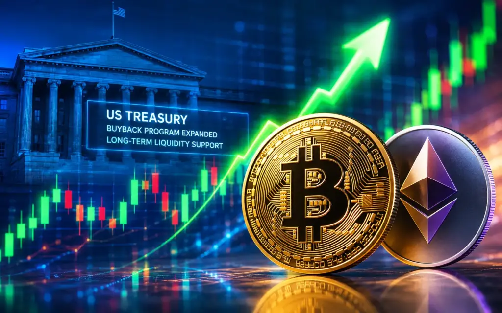 Bitcoin and Ethereum rally sharply as falling US Treasury yields and a weaker dollar support cryptocurrency markets