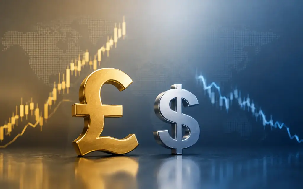 British pound strengthens against the US dollar as GBP/USD reaches a six-month high amid falling US Treasury yields