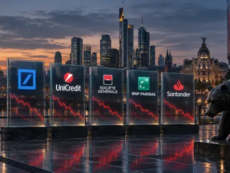 European Bank Stocks Are Sliding – Which Names Are Being Hit Hardest?