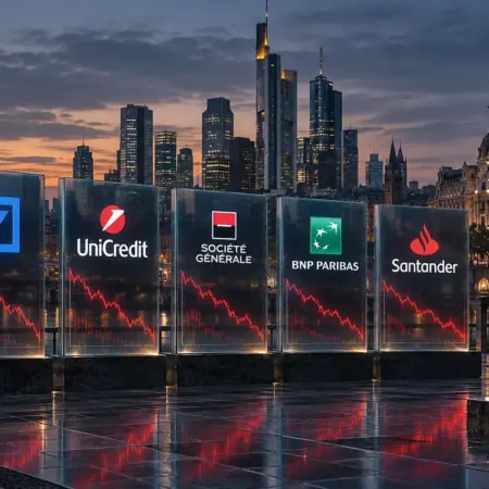 European Bank Stocks Are Sliding – Which Names Are Being Hit Hardest?